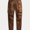 Brown Women’s Ralph Lauren Skinny Leather Cargo Pants Brown Women’s Ralph Lauren Skinny Leather Cargo Pants
