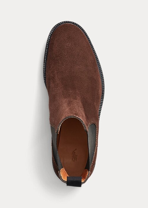 Brown Women’s Ralph Lauren Suede Lug Chelsea Boots Brown Women’s Ralph Lauren Suede Lug Chelsea Boots