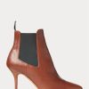 Brown Women’s Ralph Lauren Vachetta Calfskin Kitten-Heel Boots Brown Women’s Ralph Lauren Vachetta Calfskin Kitten-Heel Boots