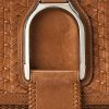 Brown Women’s Ralph Lauren Woven Calfskin Welington Crossbody Bags Brown Women’s Ralph Lauren Woven Calfskin Welington Crossbody Bags