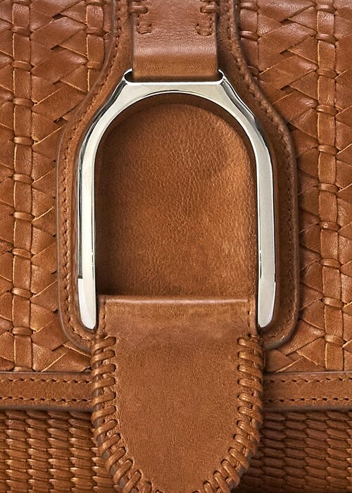 Brown Women’s Ralph Lauren Woven Calfskin Welington Crossbody Bags Brown Women’s Ralph Lauren Woven Calfskin Welington Crossbody Bags