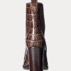Brown Women’s Ralph Lauren ylah Embossed Leatherie Boots Brown Women’s Ralph Lauren ylah Embossed Leatherie Boots