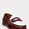 Burgundy Cream Men’s Ralph Lauren The Morehouse Collection Penny Loafers Burgundy Cream Men’s Ralph Lauren The Morehouse Collection Penny Loafers