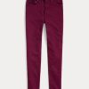 Burgundy Women’s Ralph Lauren Tompkins High-Rise Skinny Jeans Burgundy Women’s Ralph Lauren Tompkins High-Rise Skinny Jeans