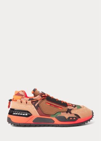 Camo / Brown Men’s Ralph Lauren PS200 Sneakers