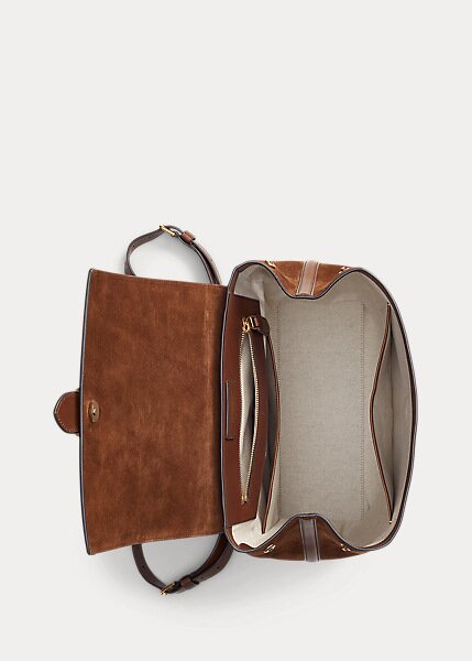 Chocolate Men’s Ralph Lauren Welington Calf-Suede Backpacks Chocolate Men’s Ralph Lauren Welington Calf-Suede Backpacks