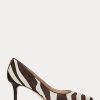 Chocolate Women’s Ralph Lauren Lanette Haircalf Heels