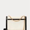 Cream/Black Women’s Ralph Lauren Polo ID Suede Envelope Crossbody Bags Cream/Black Women’s Ralph Lauren Polo ID Suede Envelope Crossbody Bags