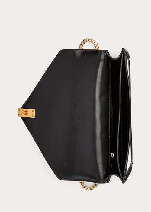 Cream/Black Women’s Ralph Lauren Polo ID Suede Envelope Crossbody Bags Cream/Black Women’s Ralph Lauren Polo ID Suede Envelope Crossbody Bags