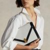 Cream/Black Women’s Ralph Lauren Polo ID Suede Envelope Crossbody Bags Cream/Black Women’s Ralph Lauren Polo ID Suede Envelope Crossbody Bags