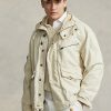 Cream Men’s Ralph Lauren Herringbone Hooded Jackets
