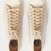 Cream Men’s Ralph Lauren Mayport Canvas Sneakers Cream Men’s Ralph Lauren Mayport Canvas Sneakers