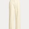 Cream Women’s Ralph Lauren Double-Faced Stretch Cotton Ankle Pants Cream Women’s Ralph Lauren Double-Faced Stretch Cotton Ankle Pants