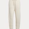 Cream Women’s Ralph Lauren Rib-Knit Cashmere-Wool Sweater Pants