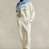 Cream Women’s Ralph Lauren The Spelman Collection Fleece Sweatpants