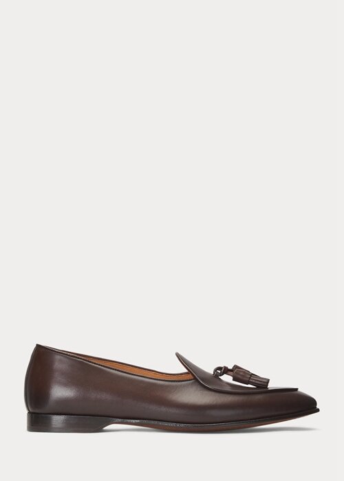 Dark Brown Men’s Ralph Lauren Belvin Calfskin Dress Shoes Dark Brown Men’s Ralph Lauren Belvin Calfskin Dress Shoes