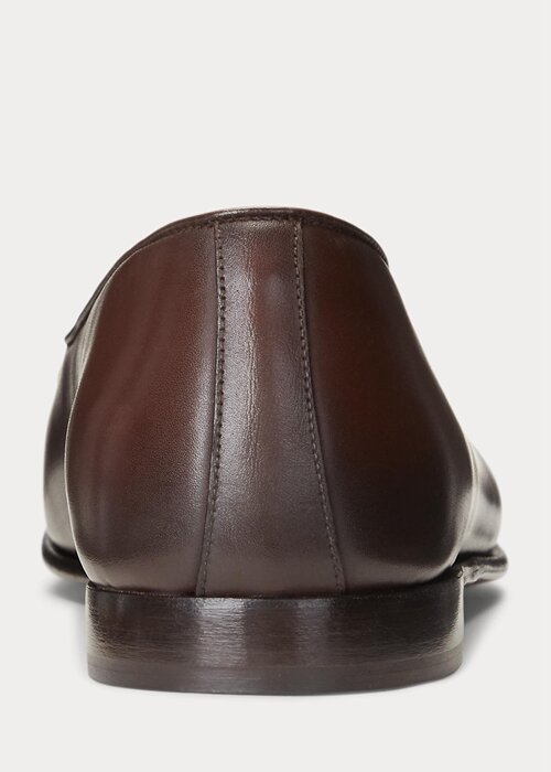 Dark Brown Men’s Ralph Lauren Belvin Calfskin Dress Shoes Dark Brown Men’s Ralph Lauren Belvin Calfskin Dress Shoes