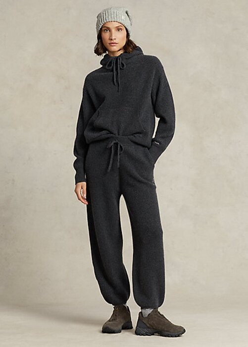 Dark Grey Women’s Ralph Lauren Cashmere Pull-On Pants Dark Grey Women’s Ralph Lauren Cashmere Pull-On Pants