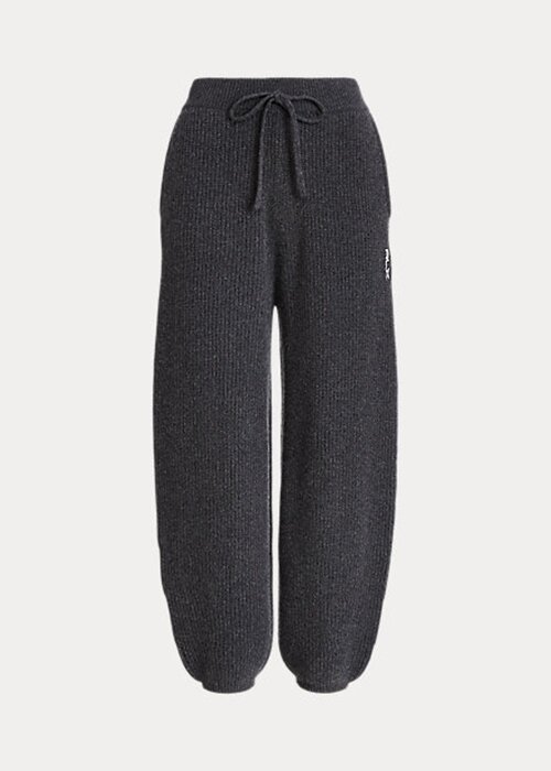 Dark Grey Women’s Ralph Lauren Cashmere Pull-On Pants Dark Grey Women’s Ralph Lauren Cashmere Pull-On Pants