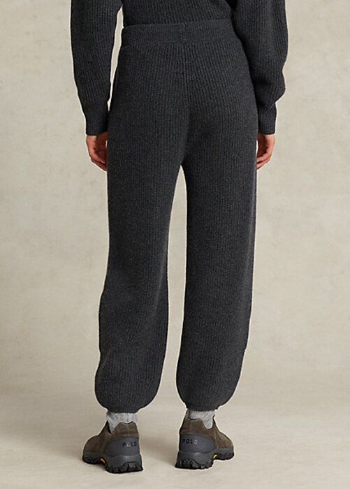 Dark Grey Women’s Ralph Lauren Cashmere Pull-On Pants Dark Grey Women’s Ralph Lauren Cashmere Pull-On Pants