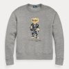 Dark Grey Women’s Ralph Lauren Polo Bear Fleece Crewneck Sweatshirts Dark Grey Women’s Ralph Lauren Polo Bear Fleece Crewneck Sweatshirts