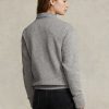 Dark Grey Women’s Ralph Lauren Polo Bear Fleece Crewneck Sweatshirts Dark Grey Women’s Ralph Lauren Polo Bear Fleece Crewneck Sweatshirts