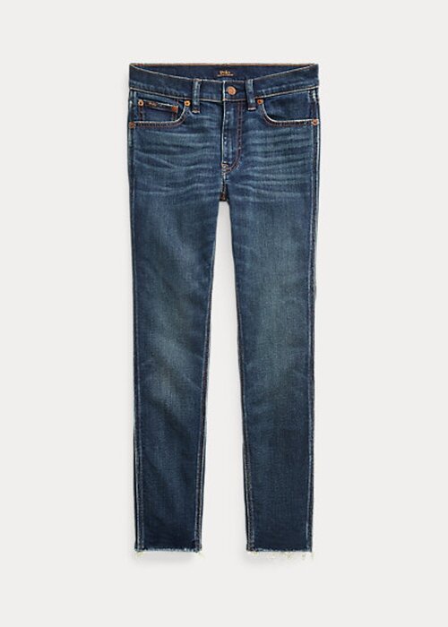 Dark Indigo Women’s Ralph Lauren Tompkins Skinny Crop Jeans Dark Indigo Women’s Ralph Lauren Tompkins Skinny Crop Jeans