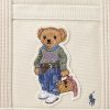 Ecru Multi Women’s Ralph Lauren Canvas Small New Orleans Polo Bear Tote Bags Ecru Multi Women’s Ralph Lauren Canvas Small New Orleans Polo Bear Tote Bags