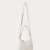 French Navy Dot/Cream Women’s Ralph Lauren Polka-Dot Leather Medium Handbag French Navy Dot/Cream Women’s Ralph Lauren Polka-Dot Leather Medium Handbag