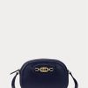 French Navy Women’s Ralph Lauren Leather Medium Jordynn Crossbody Bags French Navy Women’s Ralph Lauren Leather Medium Jordynn Crossbody Bags