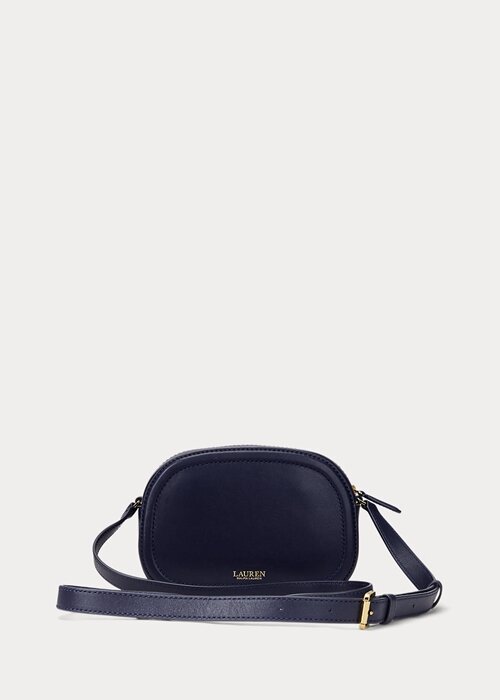 French Navy Women’s Ralph Lauren Leather Medium Jordynn Crossbody Bags French Navy Women’s Ralph Lauren Leather Medium Jordynn Crossbody Bags