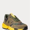 Green / Camo Men’s Ralph Lauren Jogger Suede & Camo Ripstop Sneakers Green / Camo Men’s Ralph Lauren Jogger Suede & Camo Ripstop Sneakers