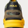 Green / Camo Men’s Ralph Lauren Jogger Suede & Camo Ripstop Sneakers Green / Camo Men’s Ralph Lauren Jogger Suede & Camo Ripstop Sneakers