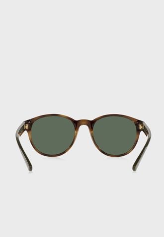 Green Men’s Ralph Lauren 0Ph4176 Round Sunglasses