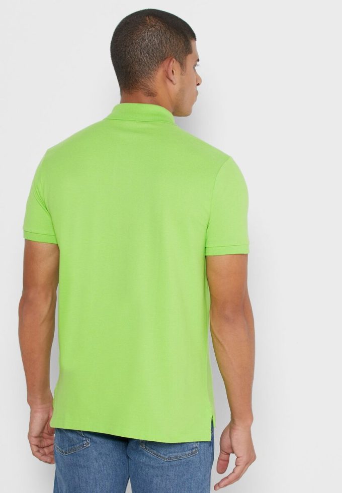Green Men’s Ralph Lauren Basic Mesh Polo Shirts Green Men’s Ralph Lauren Basic Mesh Polo Shirts