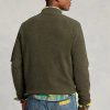 Green Men’s Ralph Lauren Brushed Fleece Bomber Jackets