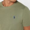 Green Men’s Ralph Lauren Chest Logo Crew Neck T Shirts Green Men’s Ralph Lauren Chest Logo Crew Neck T Shirts