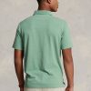 Green Men’s Ralph Lauren Classic Fit Cotton-Linen Polo Shirts