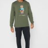Green Men’s Ralph Lauren Graphic Crew Neck T Shirts