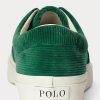 Green Men’s Ralph Lauren Keaton Corduroy Sneakers