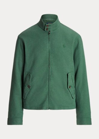 Green Men’s Ralph Lauren Linen-Blend Herringbone Twill Jackets