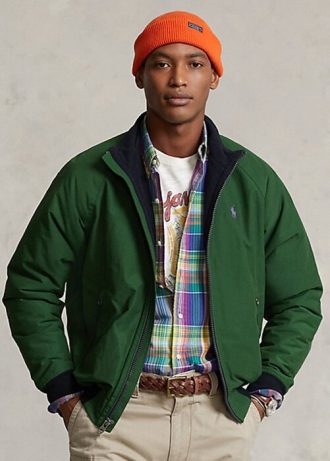 Green Men’s Ralph Lauren Raglan-Sleeve Jackets Green Men’s Ralph Lauren Raglan-Sleeve Jackets