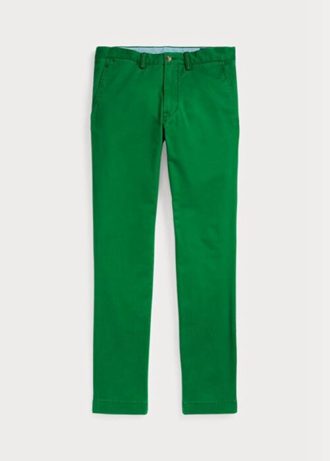 Green Men’s Ralph Lauren Stretch Slim Fit Chino  Pants