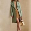 Green Women’s Ralph Lauren Cameo Wool-cashmere Wrap  Coats