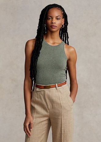 Green Women’s Ralph Lauren Cashmere Tanks