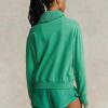 Green Women’s Ralph Lauren Fleece Crewneck Sweatshirts Green Women’s Ralph Lauren Fleece Crewneck Sweatshirts