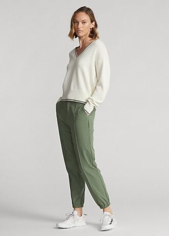 Green Women’s Ralph Lauren Four-Way-Stretch Jogger Pants Green Women’s Ralph Lauren Four-Way-Stretch Jogger Pants