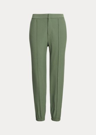 Green Women’s Ralph Lauren Four-Way-Stretch Jogger Pants Green Women’s Ralph Lauren Four-Way-Stretch Jogger Pants