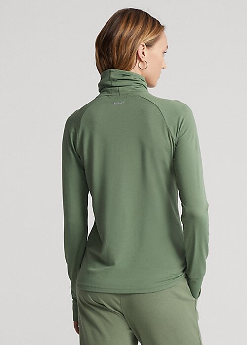 Green Women’s Ralph Lauren Funnelneck Jersey Pullover Sweatshirts Green Women’s Ralph Lauren Funnelneck Jersey Pullover Sweatshirts