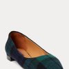 Green Women’s Ralph Lauren Kendrya Black Watch Plaid Ballet Flat Shoes Green Women’s Ralph Lauren Kendrya Black Watch Plaid Ballet Flat Shoes